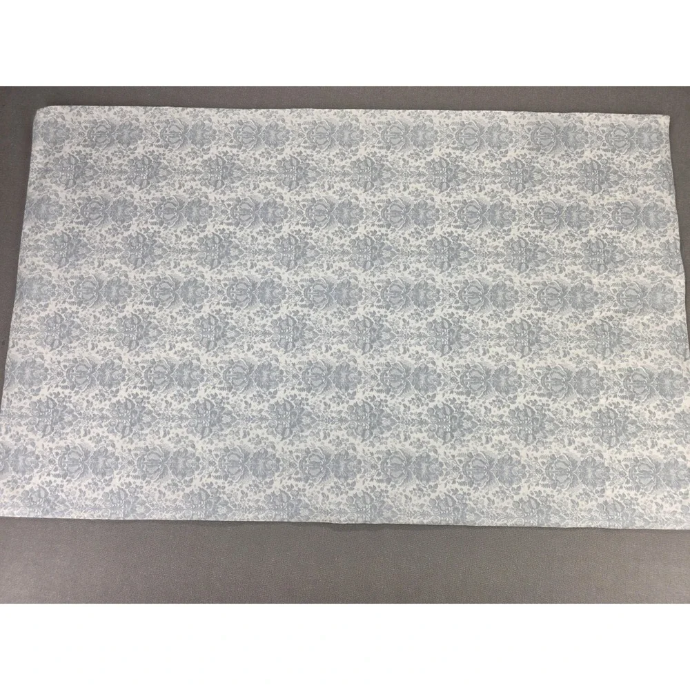 Lauren Ralph Lauren Pillow Case ONE 100% Cotton Made In Bahrain Pale Blue Floral